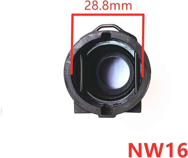 FEEDUN 1436374, 6951946, NW16,Coolant Hose Connector Adapter,Radiator Pipe Line Fitting for BMW X5,E70,X3,E83,X1,F48,3 Series,E90,5 Series,Engine Heater Hose Assembly Junction Repair Kit,7/8" Joint,Straight - Image 4